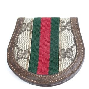 Gucci GG Supreme leather coin purse